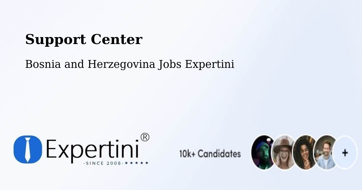 Support Services – Podhum - Bosnia and Herzegovina Jobs Expertini